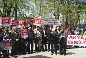 Akyazı'da 61. Başörtüsü Eylemi