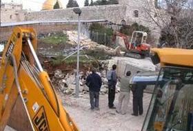 Siyonistler Eski Kudüs'ün Altını Köstebekler Gibi Oyuyor