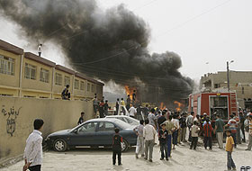 Bağdat'ta 8 ayrı noktada patlama: 25 ölü