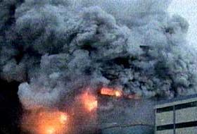 Fas'ta Fabrika'da Yangın