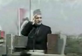 Karzai'ye Suikast Anı (VİDEO)