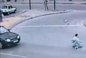 Saniye Saniye Kaza Anı (VİDEO)