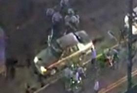 Türk polisine rahmet okuttular! (VİDEO)