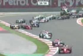 Formula 1'de Kaza Anı (VİDEO)