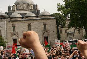 Beyazıt'ta Gıyabi Cenaze Namazı