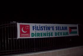 Saadet Gençlik Kollarından İsrail'i Tel'in