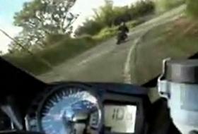 Motosiklet Sürücüsünün Ölümcül Kaza Anı