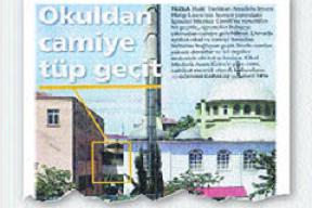 Milliyet, İHL'ye camiyi yakıştıramadı!