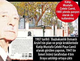 Tarihî camiyi İnönü satmış