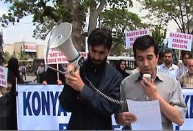 Konya'da 37. Başörtüsü Eylemi