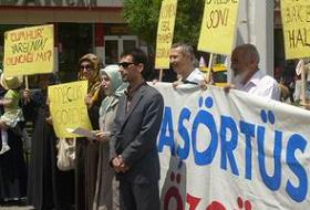 Kocaeli'de 162. Başörtüsü Eylemi