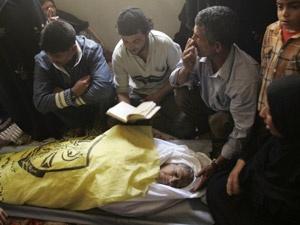 Filistinli yaşlı kadını katlettiler