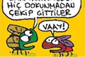 CHP Binasında 2 Böcek (KARİKATÜR)