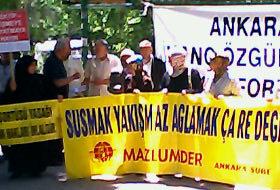 Ankara'da 122. Başörtüsü Eylemi