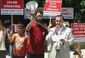 Akyazı'da 69. Başörtüsü Eylemi