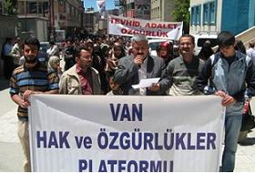 Van'da 91. Başörtüsü Eylemi