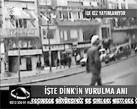 Dink suikastine giden son iki saatlik görüntü