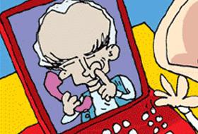 Sav'a görüntülü telefon da yaramadı