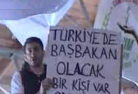 Baykal'ı Üzen Pankart (FOTO)