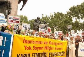 Hâkimler Oligarşisine İstanbul"da Protesto