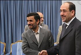 Maliki,Ahmedinejad'la Görüştü