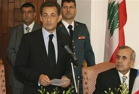 Sarkozy'nin canını Lübnan"da ne sıktı ?