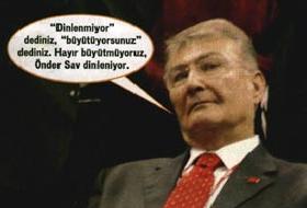 Önder Sav Dinlenirken Yakalandı(!)