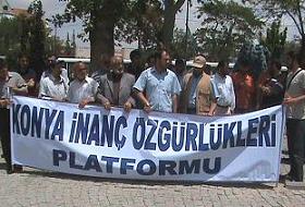 Konya'da 72. Başörtüsü Eylemi