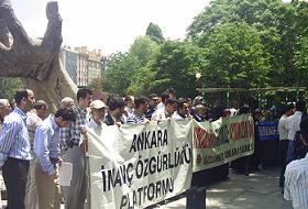 Ankara'da 124. Başörtüsü Eylemi (FOTO)