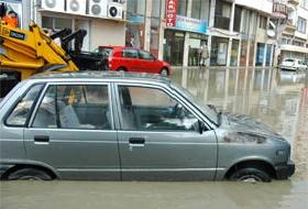 Sağanak Yağış Tekirdağ'da Sele Döndü
