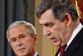 Bush ve Gordon 'çekilmeme'de anlaştı