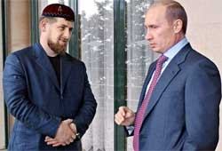 Çeçen Kasabı Putin'e Protesto