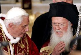 Papa, Bartholomeos'la görüştü