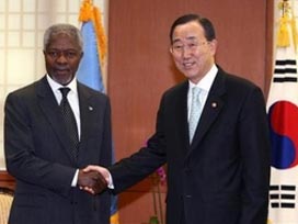 Moon resmen BM Genel Sekreteri