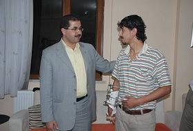 Filistin Sağlık Bakanı"ndan yaralılara ziyaret