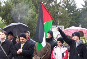 "Ümmetin Furkan'ı, Gazze Direnişi" (FOTO)