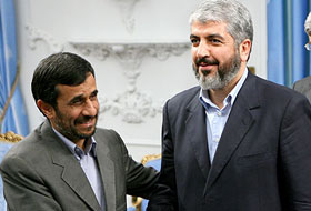 Ahmedinejad Halid Meşalle Görüştü