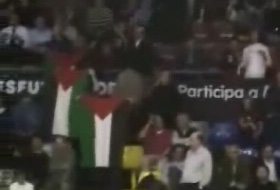 İspanya'da Siyonistlere Şok Protesto (VİDEO)