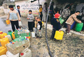 Gazze"de Su Sıkıntısı Had Safhada