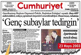 Lânetli manşet Ergenekon"dan