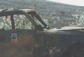 Şehid Abbas Musavi'nin Vurulduğu Araç (FOTO)