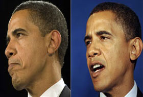 İki farklı Obama