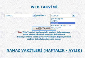 Diyanet"in İsrailseverliği, sitesinden taşıyor!