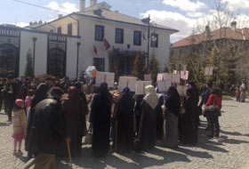 Konya'da 82. Başörtüsü Eylemi (FOTO)
