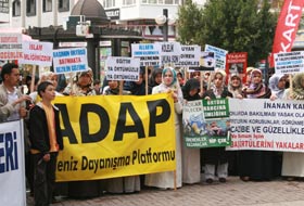 Antalya'da 19. Başörtüsü Eylemi (FOTO)