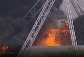 İstanbul Gösteri Merkezi'nde yangın