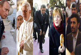 Türkiye'ye gelen liderlerden kareler (FOTO)