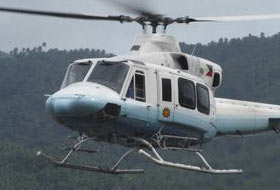 Bir helikopter kazası da Filipinlerde