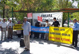 Ankara'da 167. başörtüsü eylemi