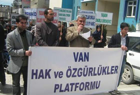 Van'da 137. Başörtüsü Eylemi